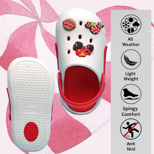 CloudStride Clogs: Candy Cane
