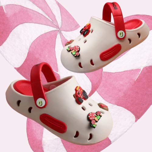 CloudStride Clogs: Candy Cane