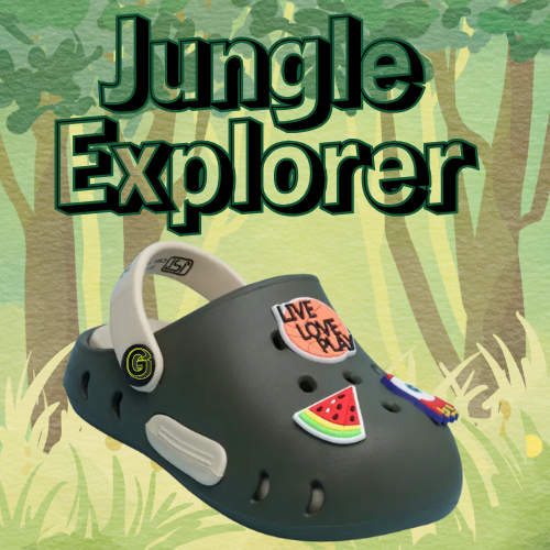 CloudStride Clogs: Jungle Explorer