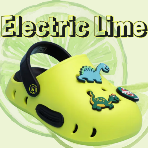 CloudStride Clogs: Electric Lime