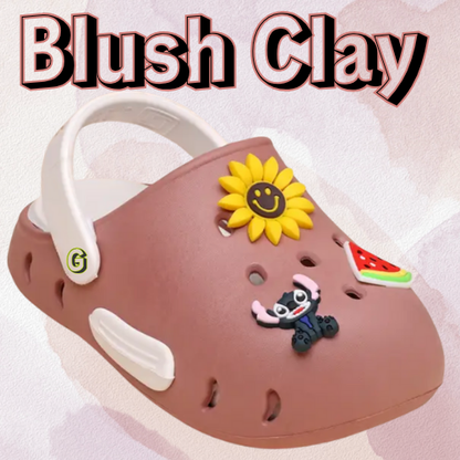 CloudStride Clogs: BlushClay