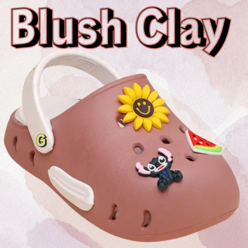 CloudStride Clogs: BlushClay