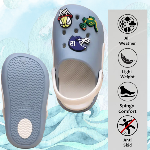CloudStride Clogs: Ocean Breeze
