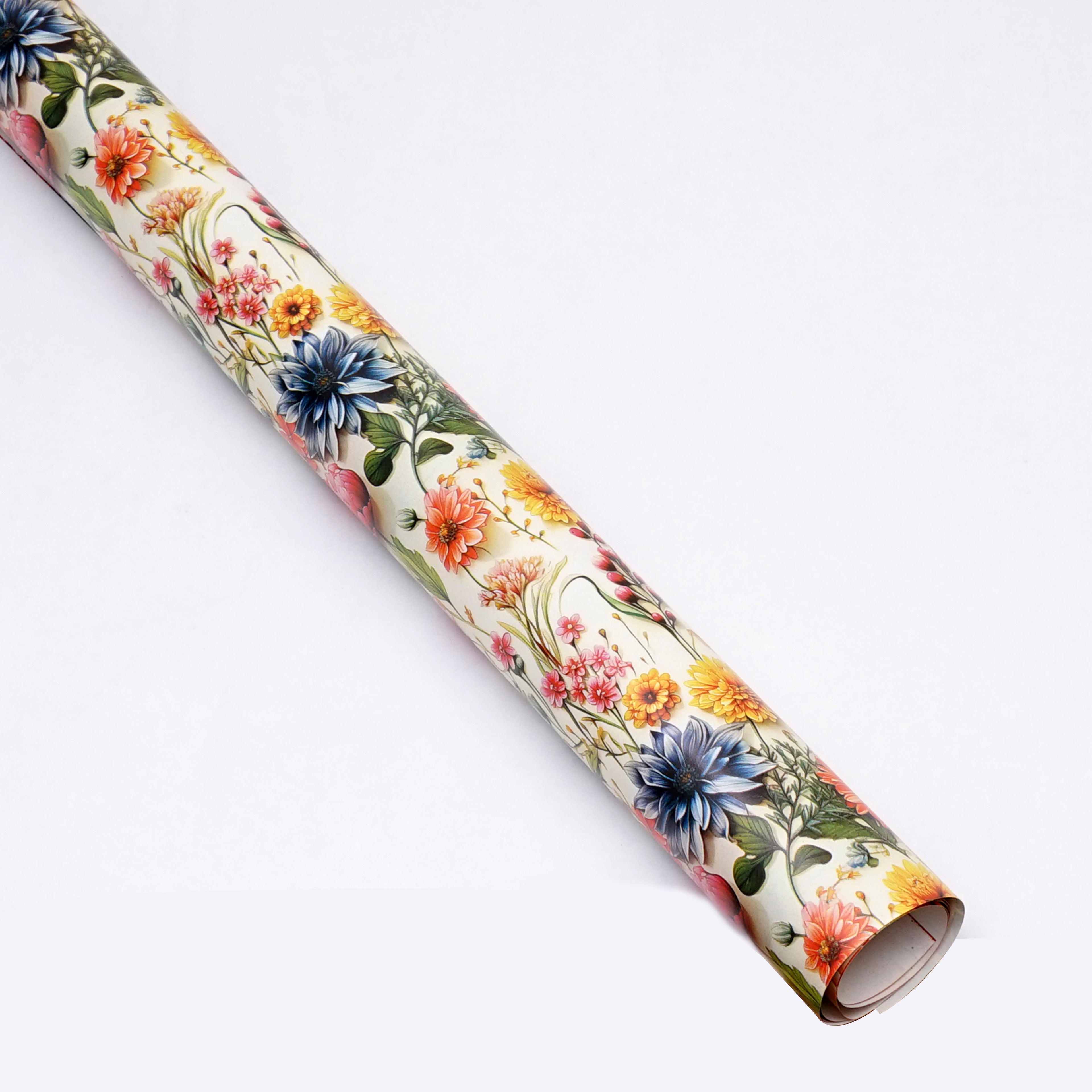 KOSY Floral Gift Wrapping Paper Sheet