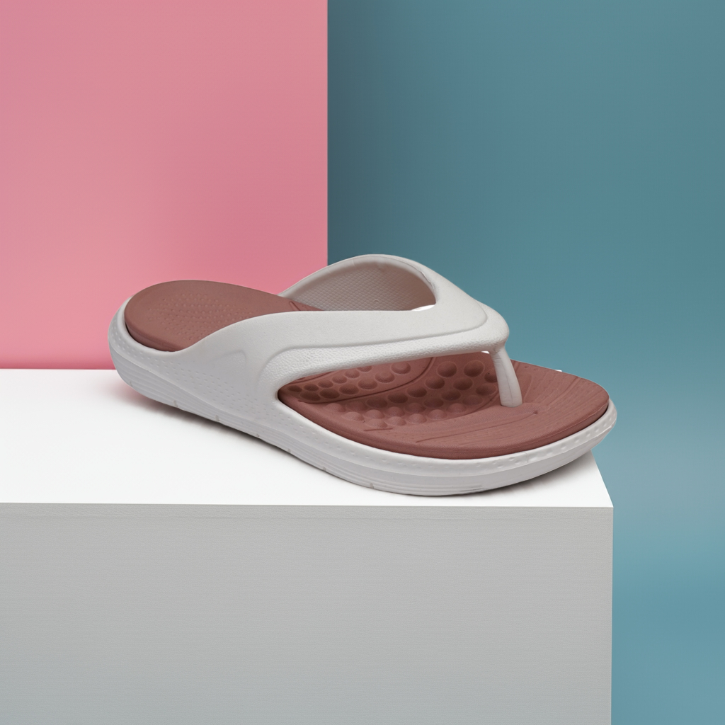 GAITO Aero Flip Flops: Blush